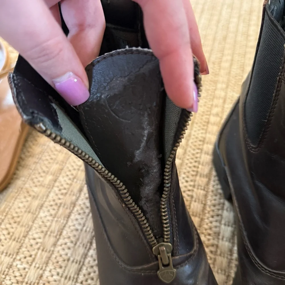 ARIAT HERITAGE BREEZE PADDOCK ENGLISH RIDING BOOTS - ROUND TOE size 8B (narrow) - Picture 11 of 13